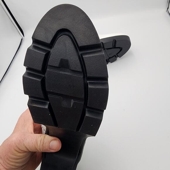 White‎ block Heal lace tie Oxford Shoes by Dadawen Ladies size 10.5 NWT - Picture 13 of 16